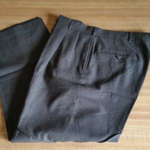 Krizia Men's Blackish Blue Dress Pants - 36x30